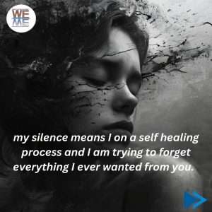 my silence means4